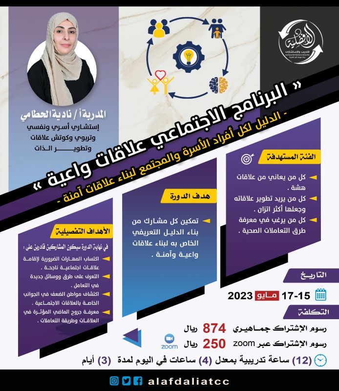 البرنامج الاجتماعي علاقات واعية